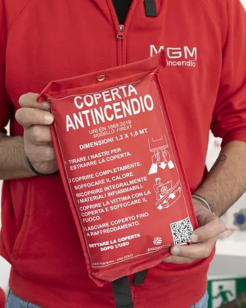 Coperte antifiamma per cucine e macchine elettriche